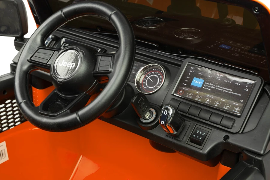 Електромобіль Caretero (Toyz) Jeep Rubicon Orange